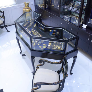 Queen Anne Display Cases