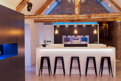 Contemporary kitchen in Other.