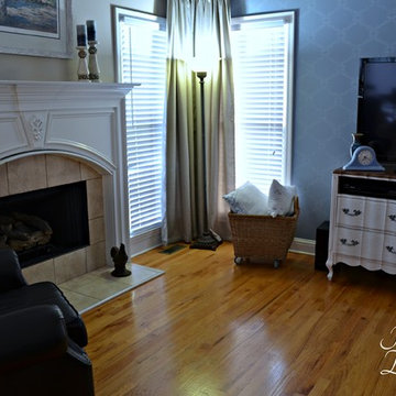 Our Home Tour GA- Keeping Room/ Den