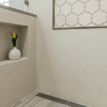 Transitional Master Bathroom and Closet Remodel