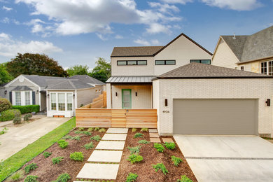 Example of a trendy exterior home design in Dallas