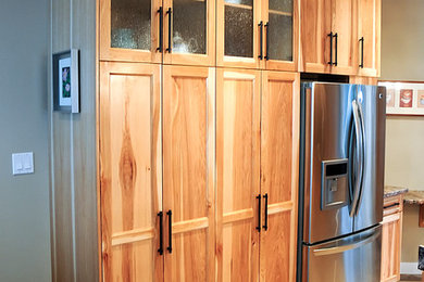 Elegant kitchen photo in Vancouver