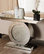Cagney HollyWood Regency Glamour Style Mirrored Console Table