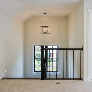 Project #65 | Contemporary Staircase with Vertical Metal Balusters
