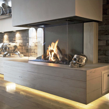 Fireplaces with Dekton