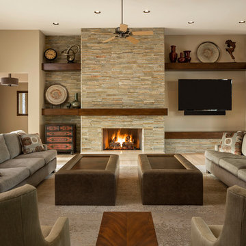 Desert Transitional - Living room