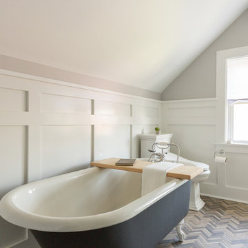 Attractive Attic Bathroom