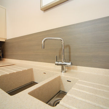 Gloss Ivory Kitchen Installed in Stalybridge, Tameside