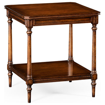 Victorian Style Walnut Side Table