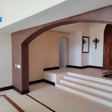 Venetian plaster, Malibu