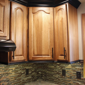 Kitchen Design: StarMark Cabinetry Royale Door Style, Hickory Doors in Toffee