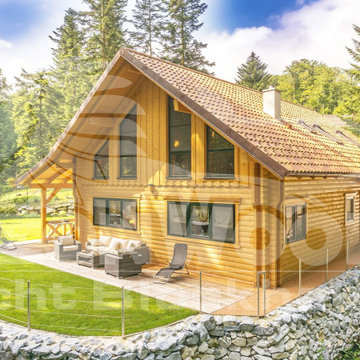 Blockhaus Vienna Woods (ca. 170m²) | LéonWood