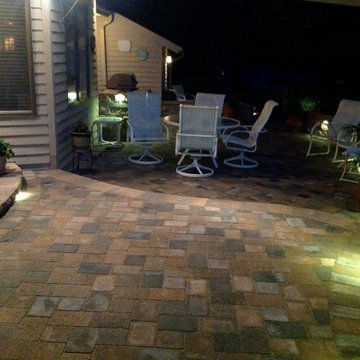 Custom Patio with Pergola, Outdoor Grill