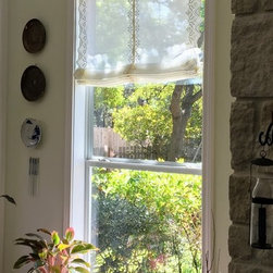 Flat and Hobbled Roman Shades - Products