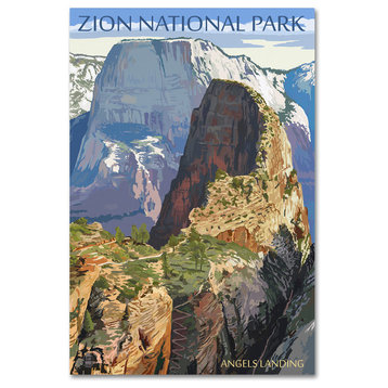 Lantern Press 'National Park 4' Canvas Art, 16" x 24"