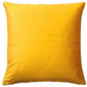 Yellow & Silver Cotton Linen Throw Pillow Cover, Yellow Twist – The  HomeCentric