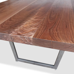 Tapered Walnut Table - Furniture