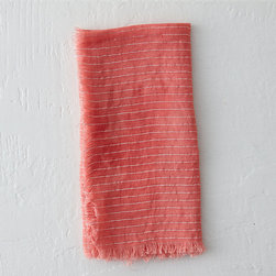 Metallic Stripe Napkin - Napkins