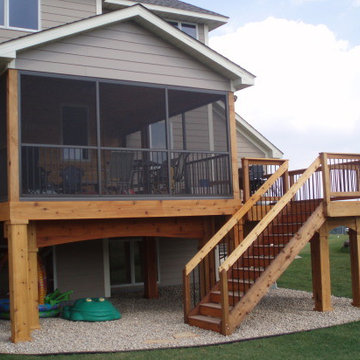 Maple Grove Deck to Porch Conversion