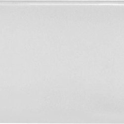 Bright Snow White Ceramic Wall Tile - Tile