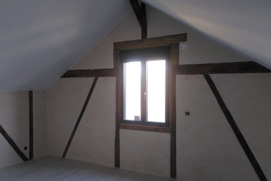 Réalisation d'une maison champêtre.