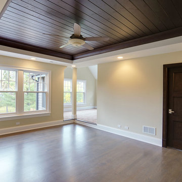 Brown-Toned Custom Home