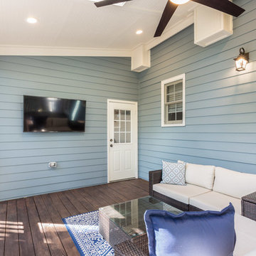 Silverlake Subdivision, Cary, NC ~ Multi-Level Deck and Master Bath