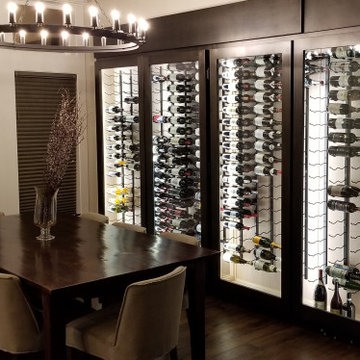 Nashville, TN - Modern Wine Cabinet