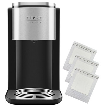 500 Touch Turbo Hot Water Dispenser and 50-Pack Tea Packets Single Serve Filters