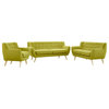 Marcy Wheat Grass 3 Piece Living Room Set