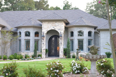 Inspiration for a modern exterior in Little Rock.