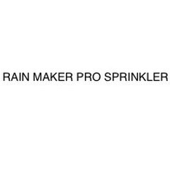 Rain Maker Pro Sprinkler