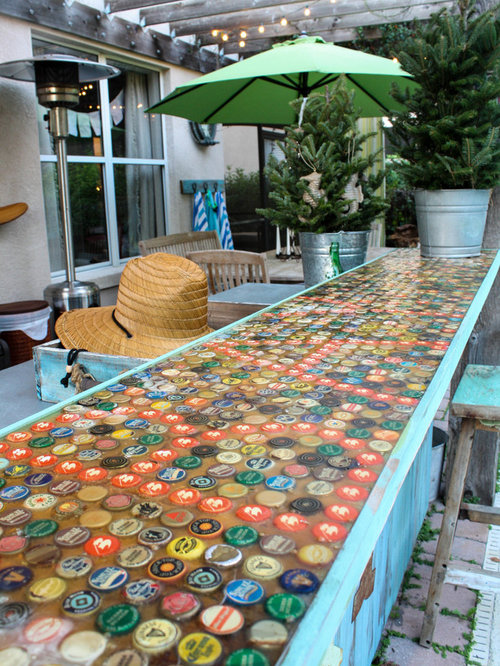 Houzz Shadow Box Bar Top Design Ideas & Remodel Pictures