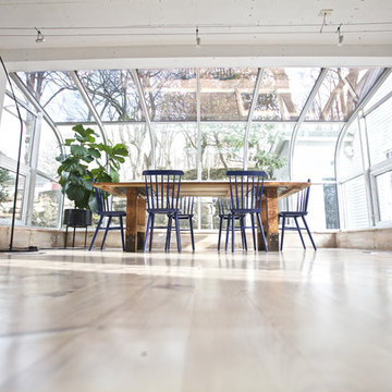 White washed Pine floors