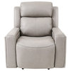 Claude Dual Power Headrest and Lumbar Support Reclining 2 Piece Sofa and...