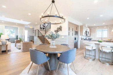 Inspiration for an eclectic dining room remodel in San Francisco