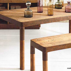 Roost Recycled Mahogany Dining Table - SKU: F361 - Dining Tables