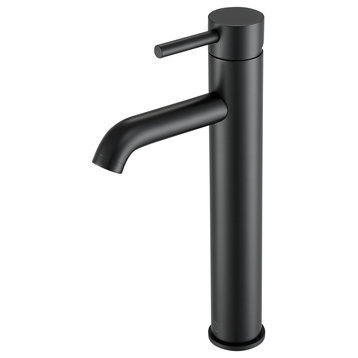 Argenta Vessel Bathroom faucet, Matte Black
