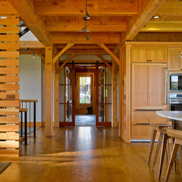 Rustic Timber Frame Home