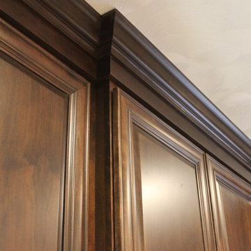Geneseo, IL- Rich Mocha Stained Cabinets and Cambria Berwyn Quartz Kitchen