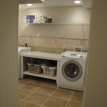 18" Tumbled Granite Laundry Room