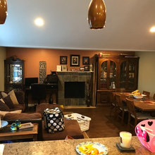 dining room / living room combo