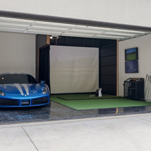 Car Oasis Garage Golf Simulator