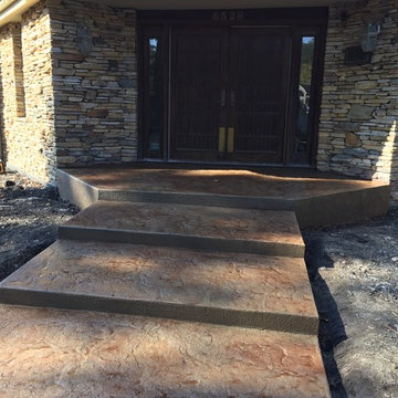 stamped concrete