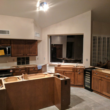 Whole house cabinet renovation in Phoenix