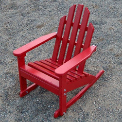 Kiddie Adirondack Rocker - Patio Furniture And Outdoor Furniture