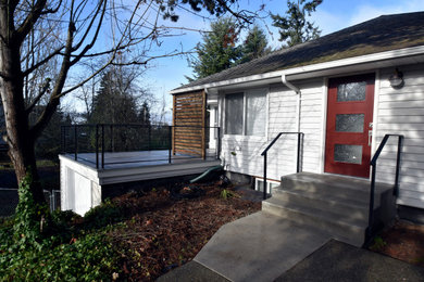 Example of a danish home design design in Seattle