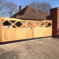 Driveway gates - Oak - Products