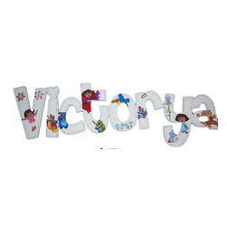 Dora the Explorer Letters - Wall Letters