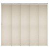 Natalia 5-Panel Track Extendable Vertical Blinds 58-110"W
